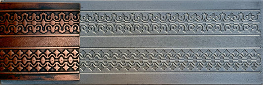 Gothic Borders 3, Rolling Mill Texture Pattern Plate, #SP047
