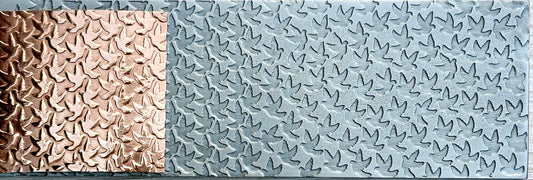 Flying Doves, Rolling Mill Texture Pattern Plate, #SP049
