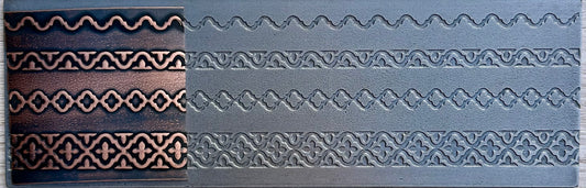 Ogee 1, Rolling Mill Texture Pattern Plate, #SP050