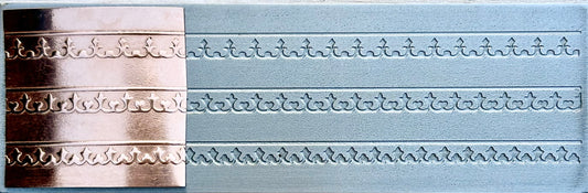 Gallery Decorative Strip 2, Rolling Mill Texture Pattern Plate, #SP052