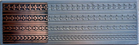 Decorative Strip, Rolling Mill Texture Pattern Plate, #SP072