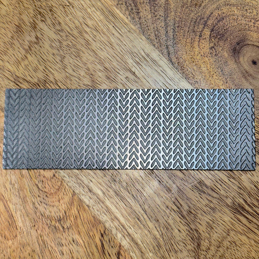 Steel Texture Plate for Rolling Mill, Hydraulic Press or Hand Hammering, #SP007