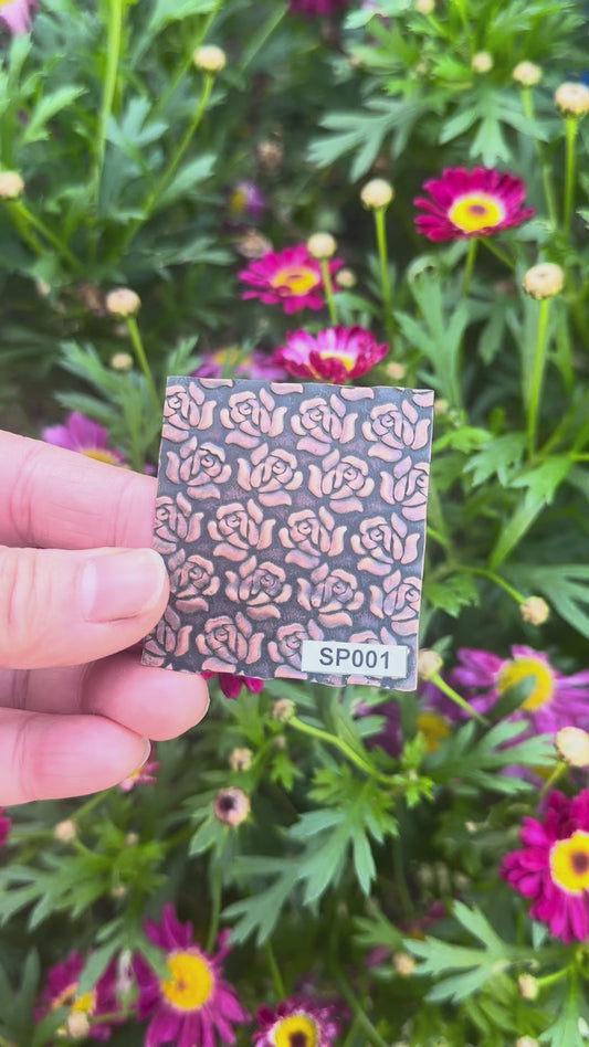 Steel Texture Plate for Rolling Mill, Hydraulic Press or Hand Hammering, #SP001