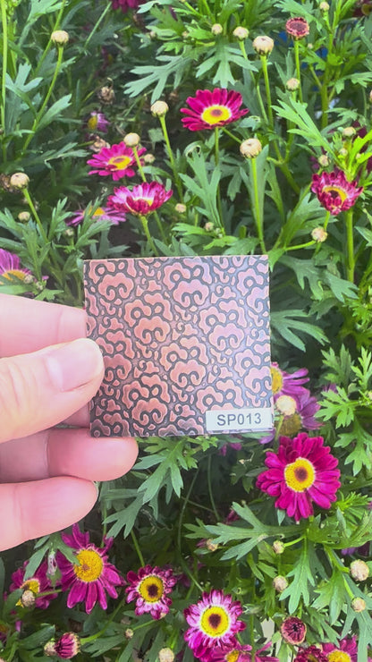 Steel Texture Plate for Rolling Mill, Hydraulic Press or Hand Hammering, #SP013