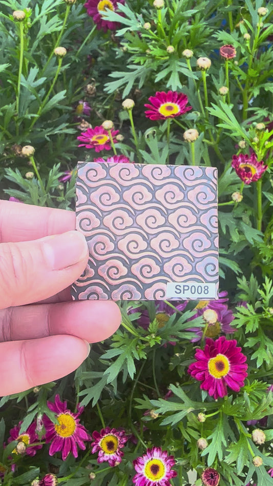 Steel Texture Plate for Rolling Mill, Hydraulic Press or Hand Hammering, #SP008