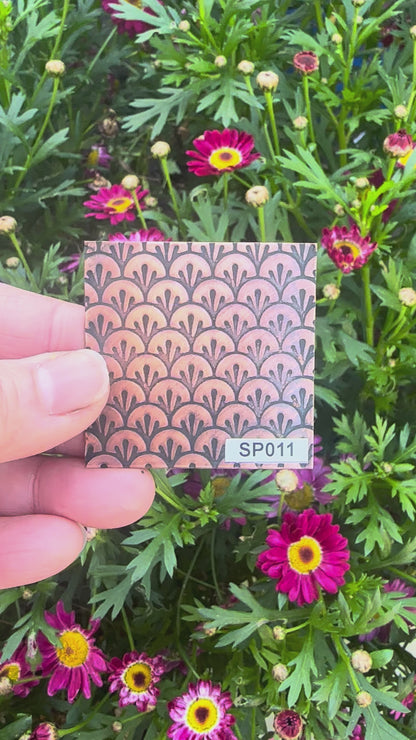 Steel Texture Plate for Rolling Mill, Hydraulic Press or Hand Hammering, #SP011