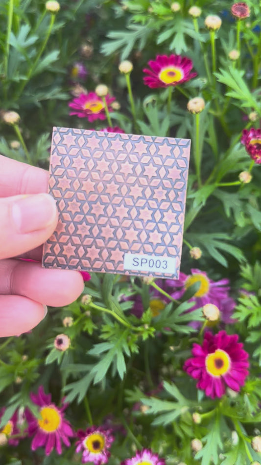 Steel Texture Plate for Rolling Mill, Hydraulic Press or Hand Hammering, #SP003