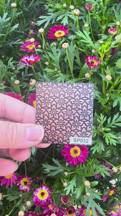 Steel Texture Plate for Rolling Mill, Hydraulic Press or Hand Hammering, #SP032