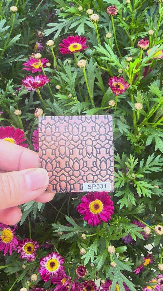 Steel Texture Plate for Rolling Mill, Hydraulic Press or Hand Hammering, #SP031