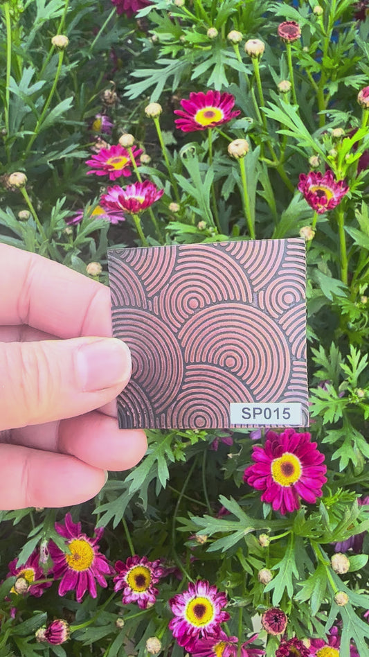 Steel Texture Plate for Rolling Mill, Hydraulic Press or Hand Hammering, #SP015