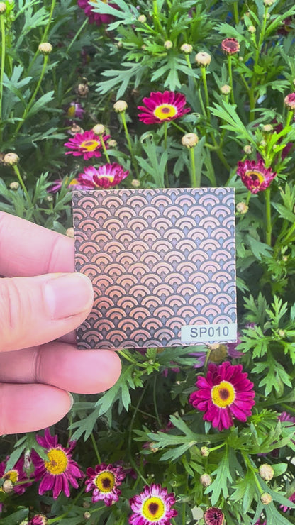 Steel Texture Plate for Rolling Mill, Hydraulic Press or Hand Hammering, #SP010