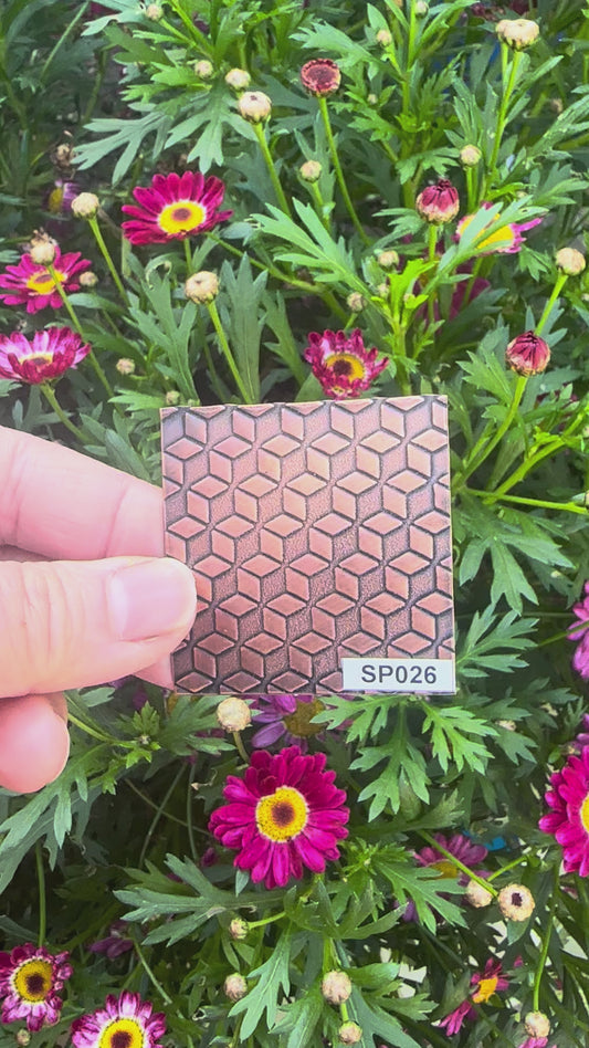 Steel Texture Plate for Rolling Mill, Hydraulic Press or Hand Hammering, #SP026