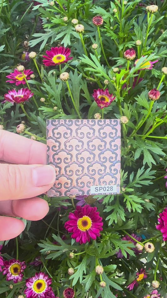 Steel Texture Plate for Rolling Mill, Hydraulic Press or Hand Hammering, #SP028