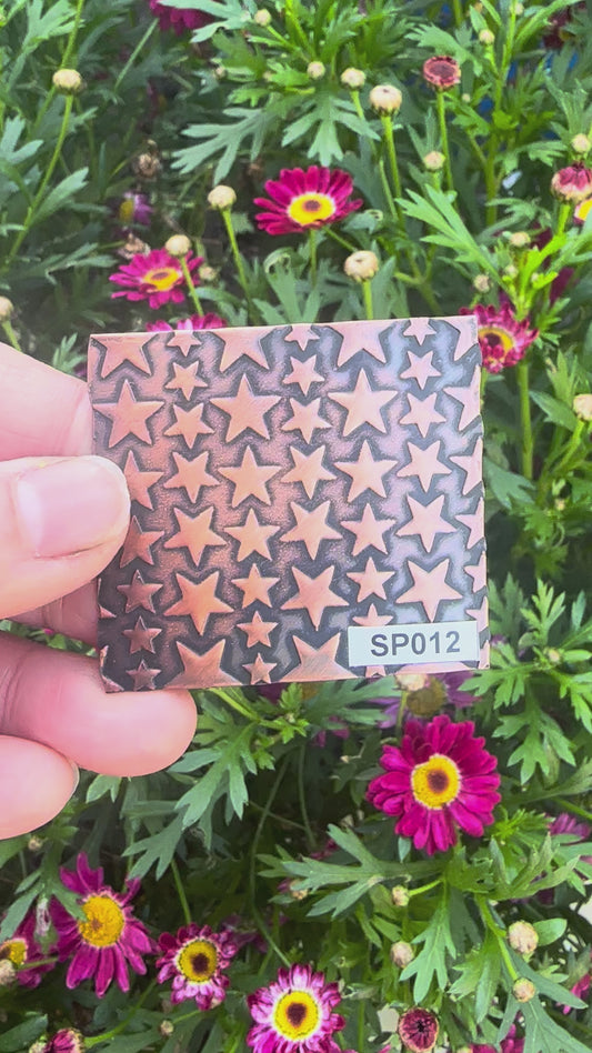 Steel Texture Plate for Rolling Mill, Hydraulic Press or Hand Hammering, #SP012