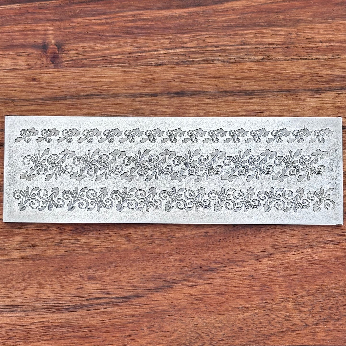 Steel Texture Plate for Rolling Mill, Hydraulic Press or Hand Hammering, Decorative Ornament, #SP069